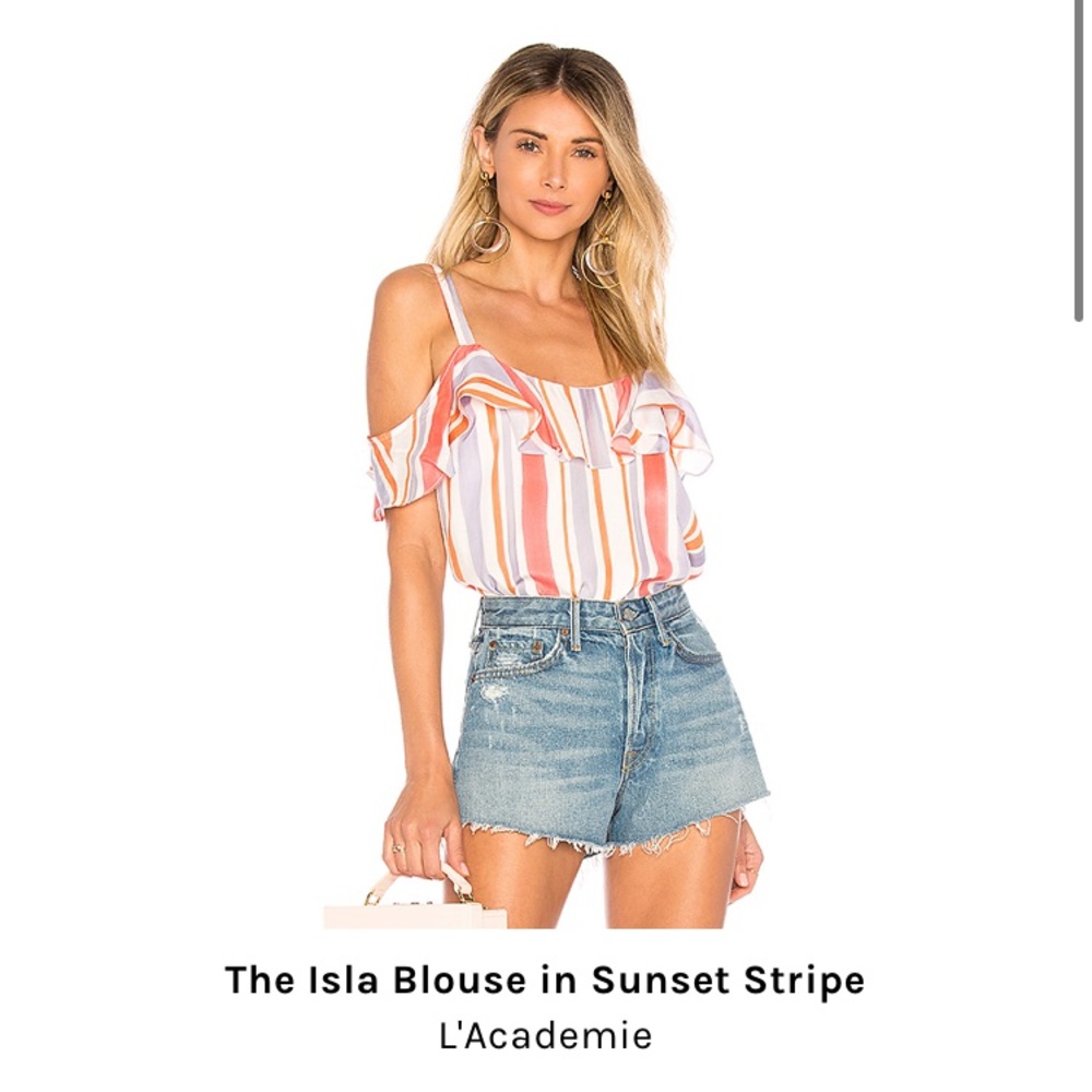L’academie summer stripe blouse